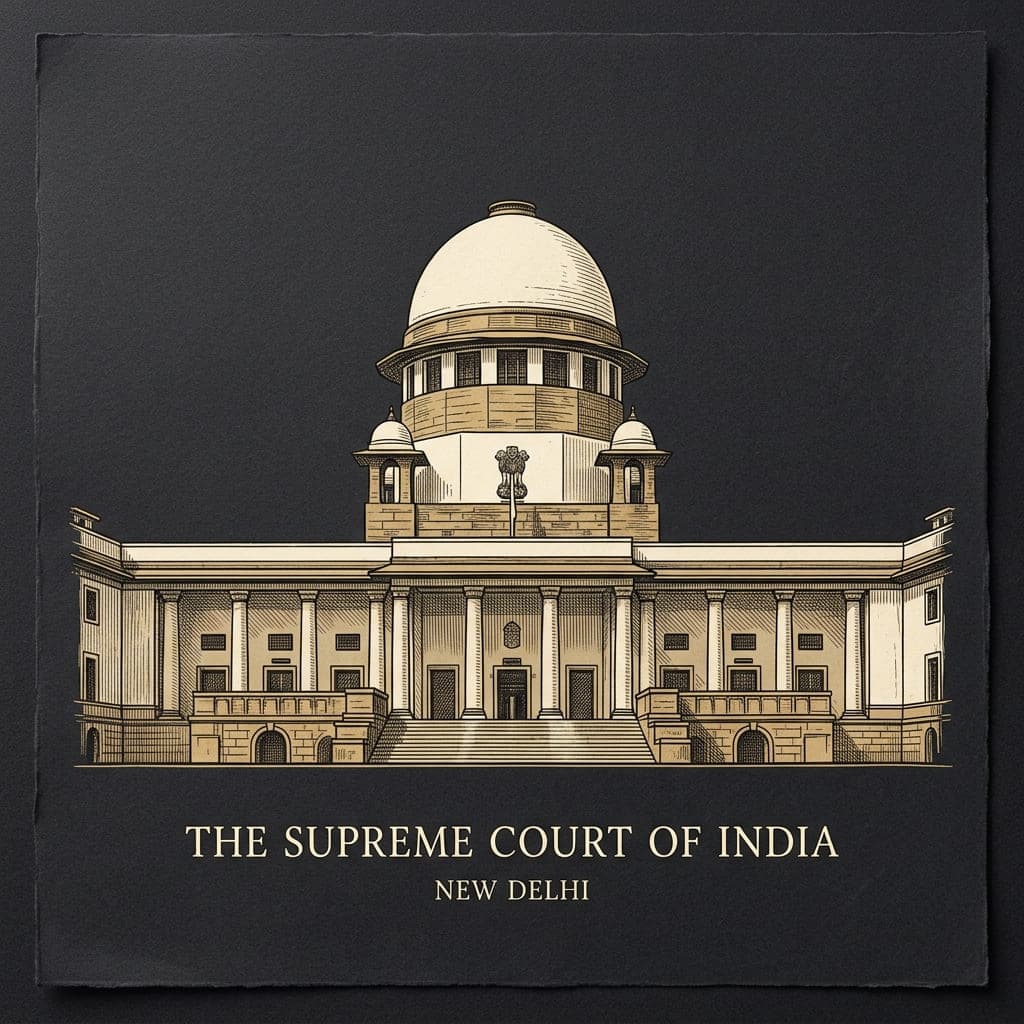 Supreme Court Architecture Sketch